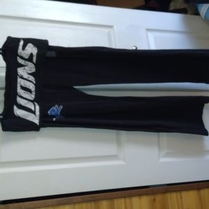 NFL Lions Lounge wear pant Sz Large